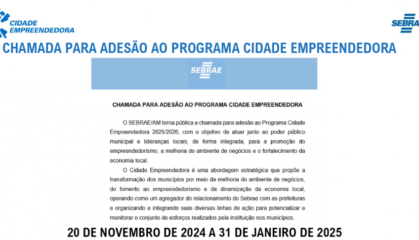 ASN Amazonas - Agência Sebrae de Notícias